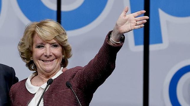 Esperanza Aguirre: «Me gustaría muchísimo que Ciudadanos estuviera en el PP»