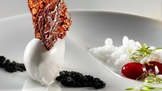 Una de las creaciones del restaurante de Martín Berasategui en Tenerife