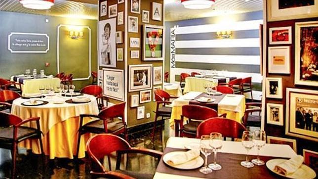 Interior del restaurante María
