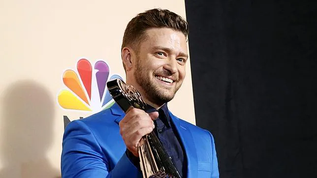 Timberlake con su Premio a la Innovación