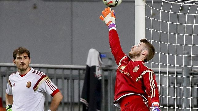 De Gea: «Casillas sigue siendo el titular»