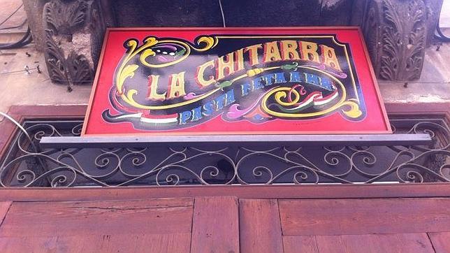 La Chitarra, conocido restaurante italiano situado en el barrio de Gràcia