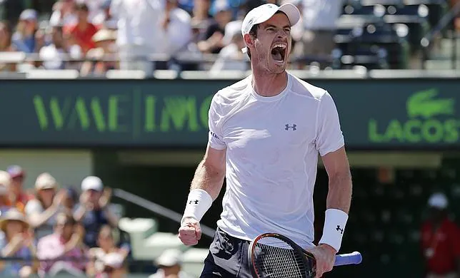 Andy Murray celebra su triunfo