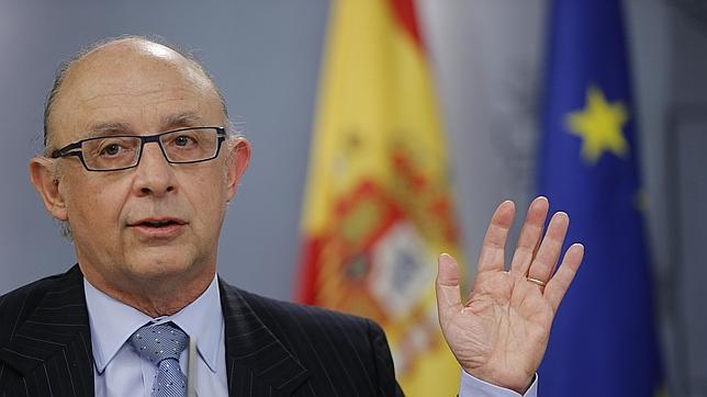 El ministro de Hacienda, Cristóbal Montoro