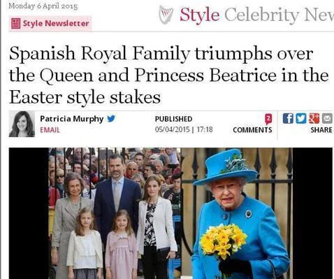 El diario británico compara a la Familia Real española con la inglesa