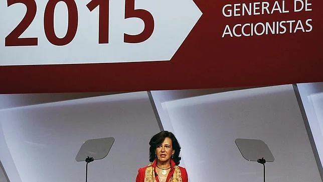 Ana Patricia Botín, presidenta del Banco Santander