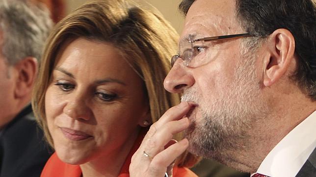 Rajoy elogia el «talento y tesón» de Cospedal