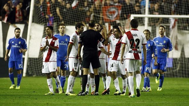 Siete triunfos del Real Madrid en sus últimas visitas a Vallecas