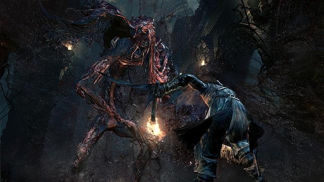 Captura del juego «Bloodborne»