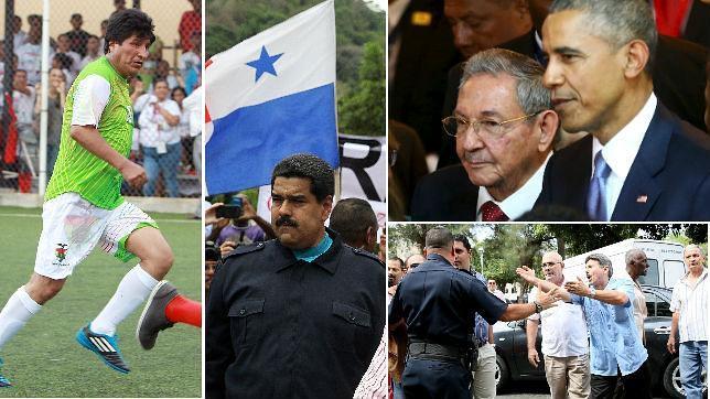 Los 10 momentos más comentados de la «cumbre de la reconciliación» de Panamá