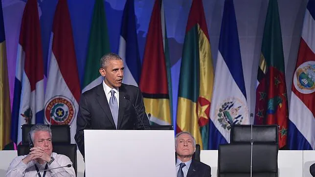 Barack Obama, durante su discurso ante el Foro de la Sociedad Civil
