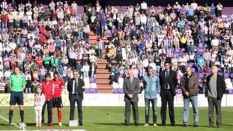 El Real Valladolid rinde homenaje a Lalo García