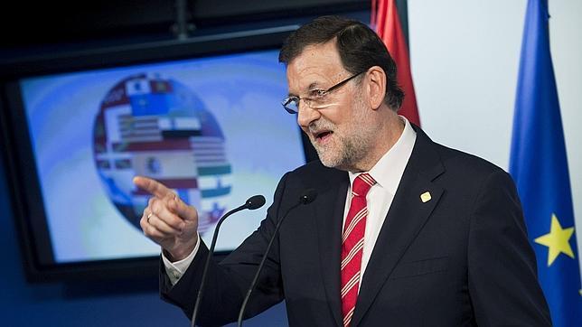 El presidente Mariano Rajoy, en el Consejo Europeo del pasado mes de marzo
