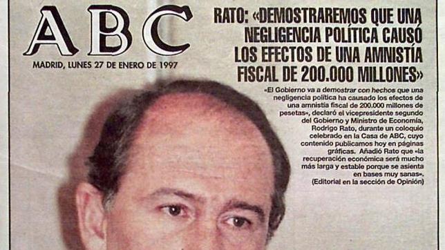 El exministro acusó en 1997 al anterior Gobierno del PSOE de una amnistía encubierta