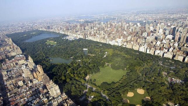 Imagen aérea de Central Park, en Nueva York