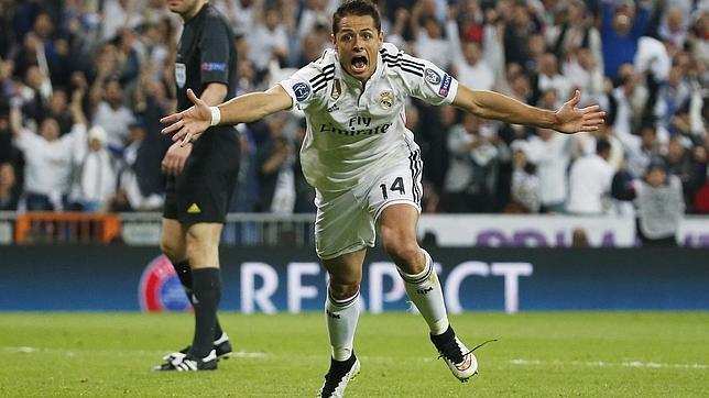 Chicharito mete al Madrid en semifinales