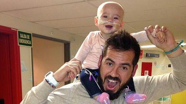 Isabel y su padre correrán la media maratón para recaudar fondos contra el cáncer