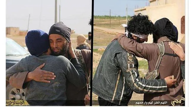 Yihadistas de Estado Islámico abrazan a los gais antes de lapidarlos en Siria