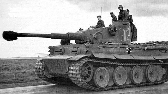 Imagen de un tanque Panzer