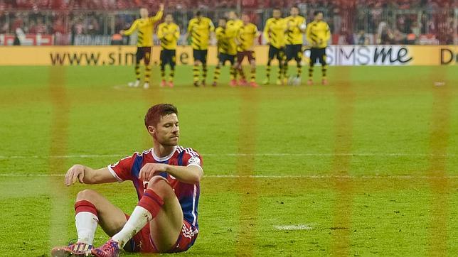 La desastrosa tanda de penaltis del Bayern de Múnich en la Copa