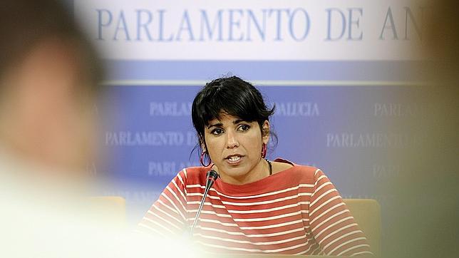 Teresa Rodríguez, secretaria general de Podemos en Andalucía