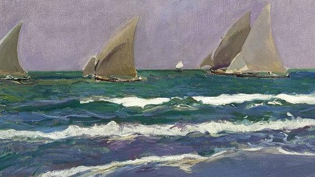 «Velas en el mar», de Sorolla, subastado por 521.000 dólares en Nueva York