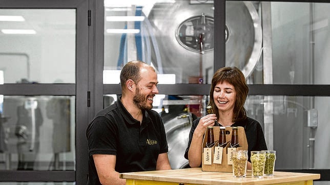 Alegría, cerveza de la fábrica al taproom