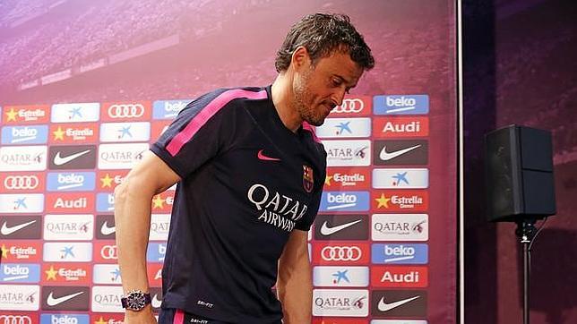 Luis Enrique: «Estoy esperando las notas»