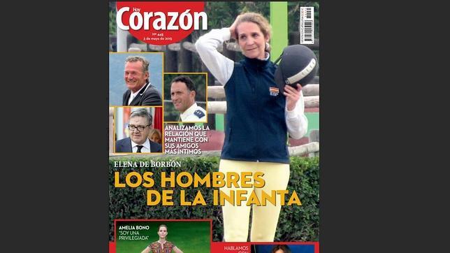 Los «caballeros» de la Infanta Elena