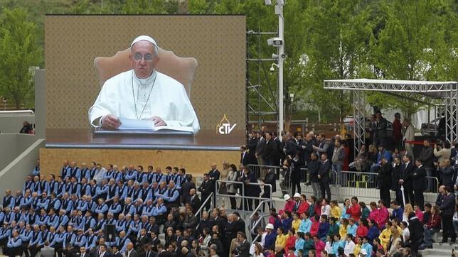 El Papa introduce «los rostros de quienes pasan hambre» en la apertura de la Exposición Universal de Milán