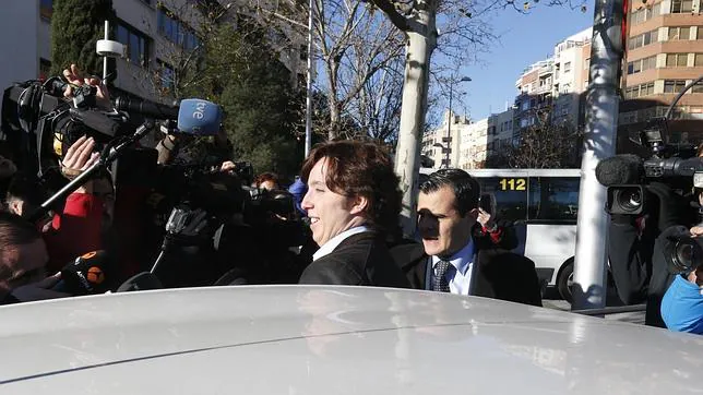 El «pequeño Nicolás» llega a los juzgados de Plaza de Castilla, en Madrid