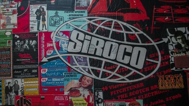 Los carteles de la sala Siroco