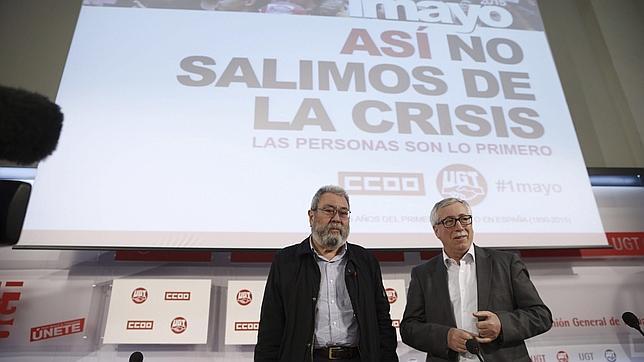 En directo: Los sindicatos acusan al Gobierno de querer una sociedad amordazada