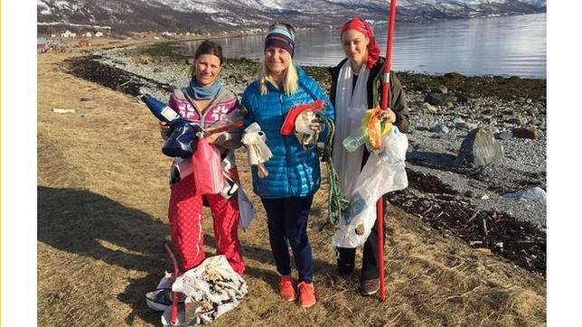 Mette-Marit y Marta Luisa de Noruega, las princesas barrenderas