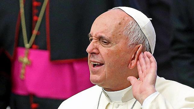 El Papa Francisco durante una audiencia con los miembros del movimiento Cursillos de Cristiandad en el Vaticano