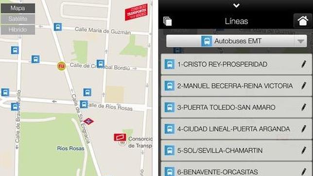 Nueva «app» gratuita, para saber toda la información del transporte público