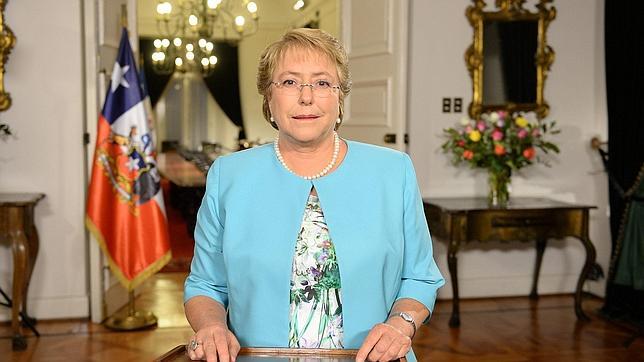 Michelle Bachelet, durante un discurso reciente