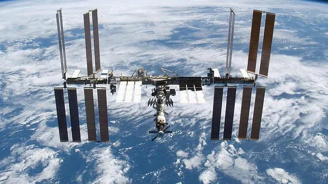 Imagen de archivo de la Estación Espacial Internacional a la que se dirigía la nave rusa