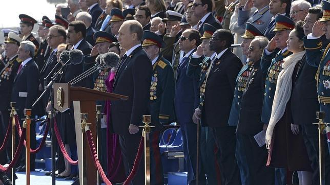 Putin agradece la contribución de los aliados a la victoria sobre los nazis