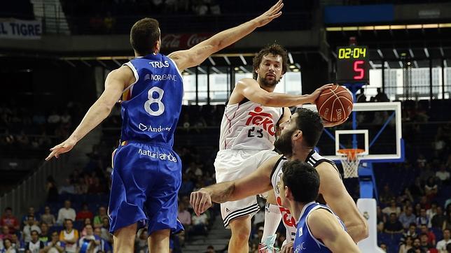 Triunfo agónico del Real Madrid ante el Andorra