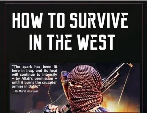Portada de «Cómo sobrevivir en Occidente»