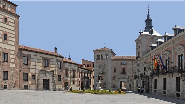 La Plaza de la Villa, anterior sede del Ayuntamiento de Madrid