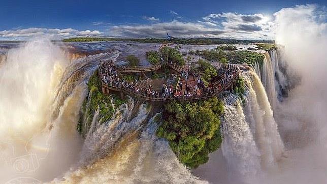 Cataratas del Iguazú, entre Brasil y Argentina