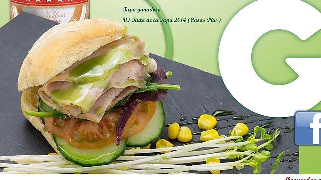 Cartel de la VII Ruta de la tapa de Getafe