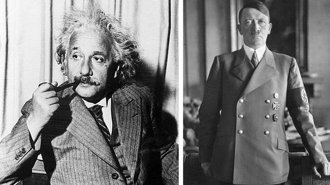 Einstein y Hitler, el héroe y el villano de la historia universal