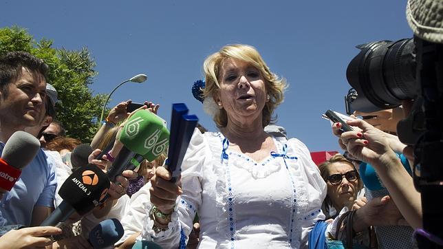 Aguirre celebra San Isidro en la pradera