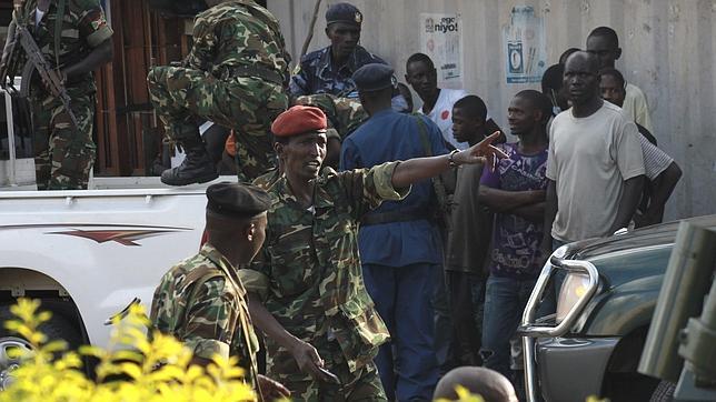 Detenidos en Burundi tres líderes del golpe de Estado