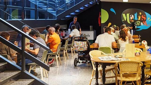 Interior del restaurante Matís Bar