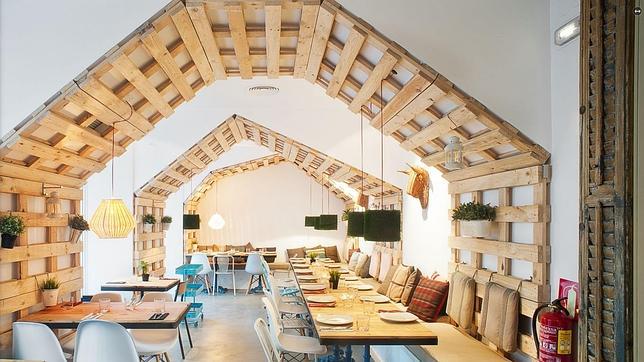 Interior del restaurante, uno de los más exitosos de la oferta actual