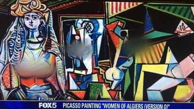 La Fox News censura «Las mujeres de Argel» de Picasso